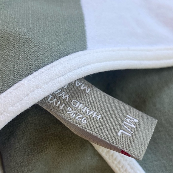 Last Tango knit v neck tank gray and white - Picture 3 of 4